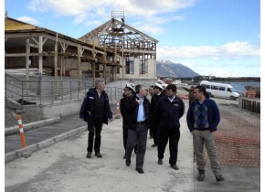 DIRECTOR NACIONAL DE OBRAS PORTUARIAS DEL MOP VISITÓ LA PROVINCIA ANTÁRTICA